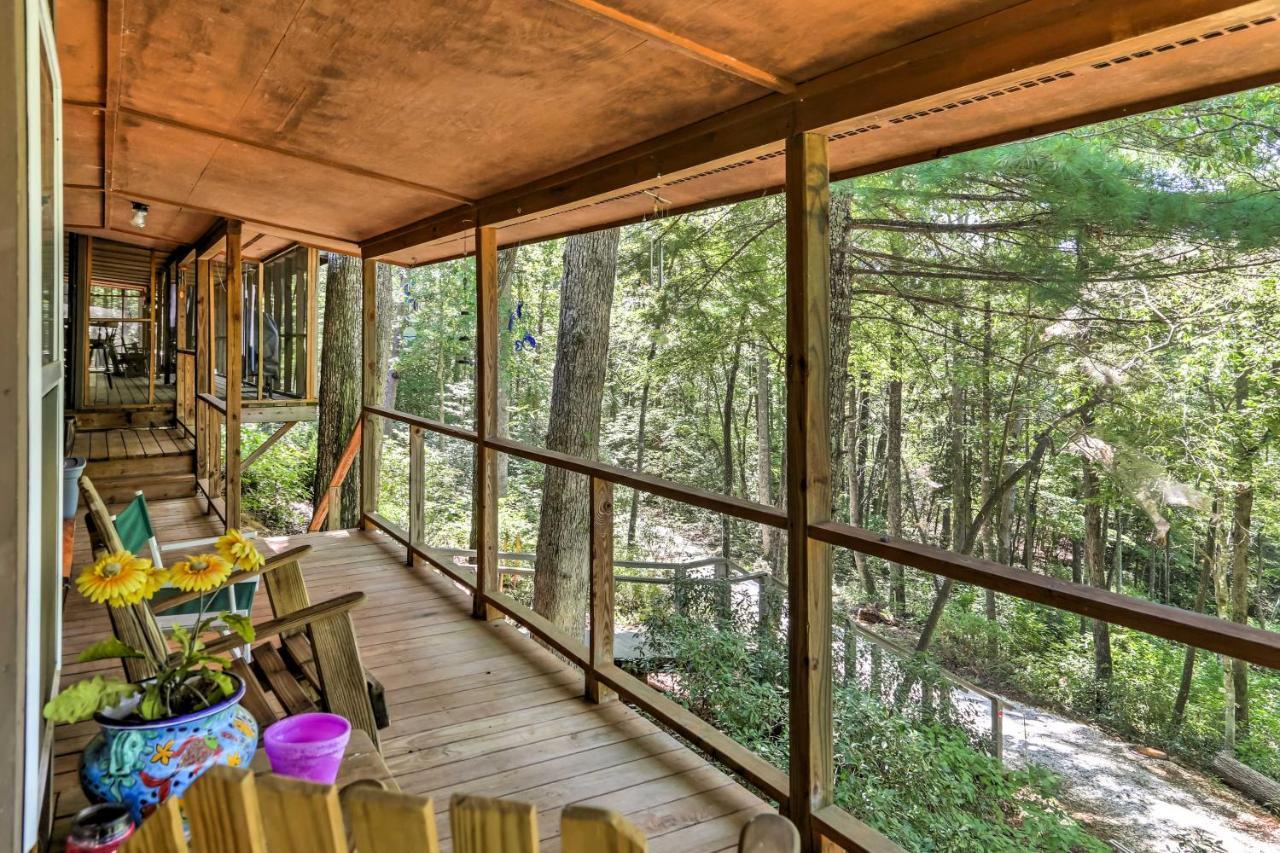 Lakefront Mountain Rest Cottage With Gas Fireplace! Walhalla 外观 照片
