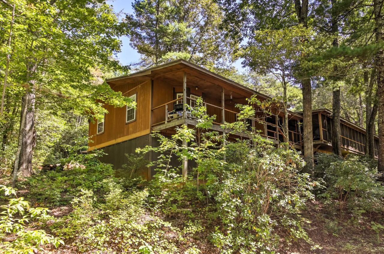 Lakefront Mountain Rest Cottage With Gas Fireplace! Walhalla 外观 照片