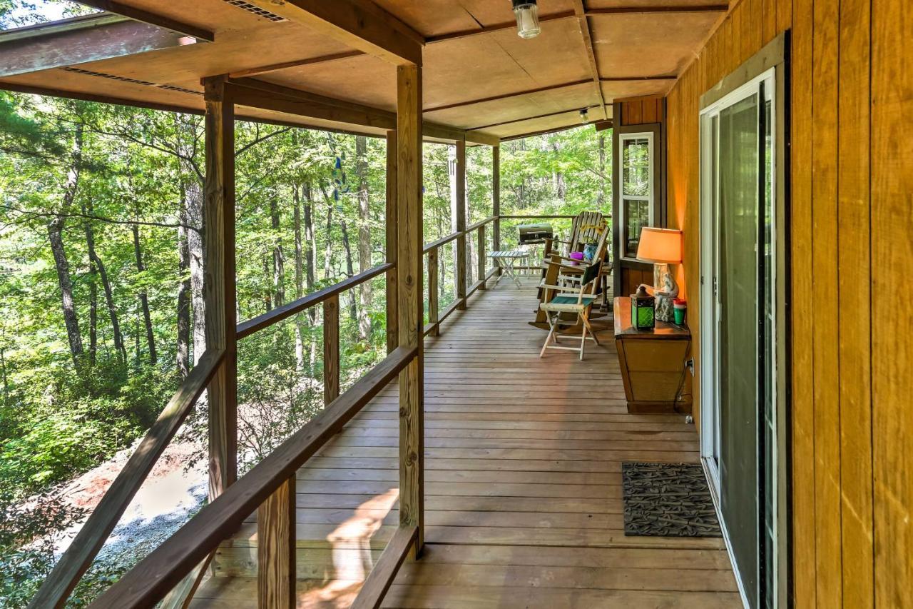 Lakefront Mountain Rest Cottage With Gas Fireplace! Walhalla 外观 照片